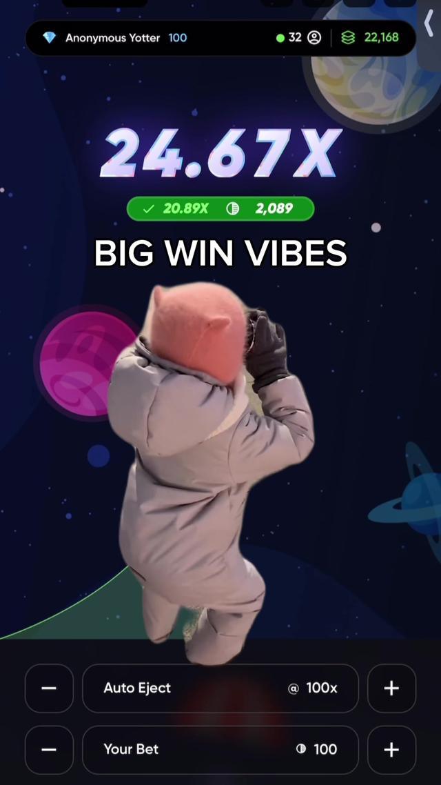 You just gotta dance it out after A BIG WIN 🙌😆🕺🏽🪩  #yotta #sweepstakes #gaming #lotto #bigbet #moonshot #stake #games 