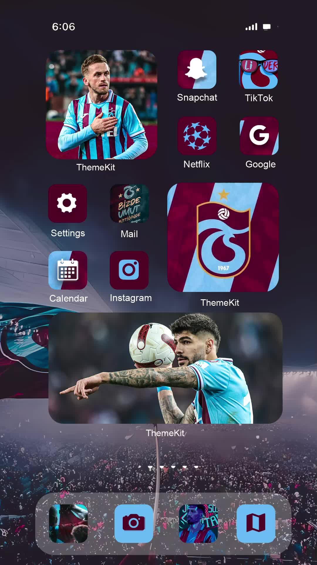 Sizin için muhteşem futbol widget'ları ve simgeleri. Onları hemen Themekit'e alın!