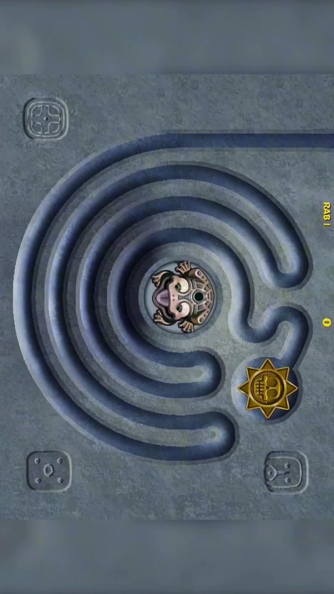 The game used to play called ZUMA is back！