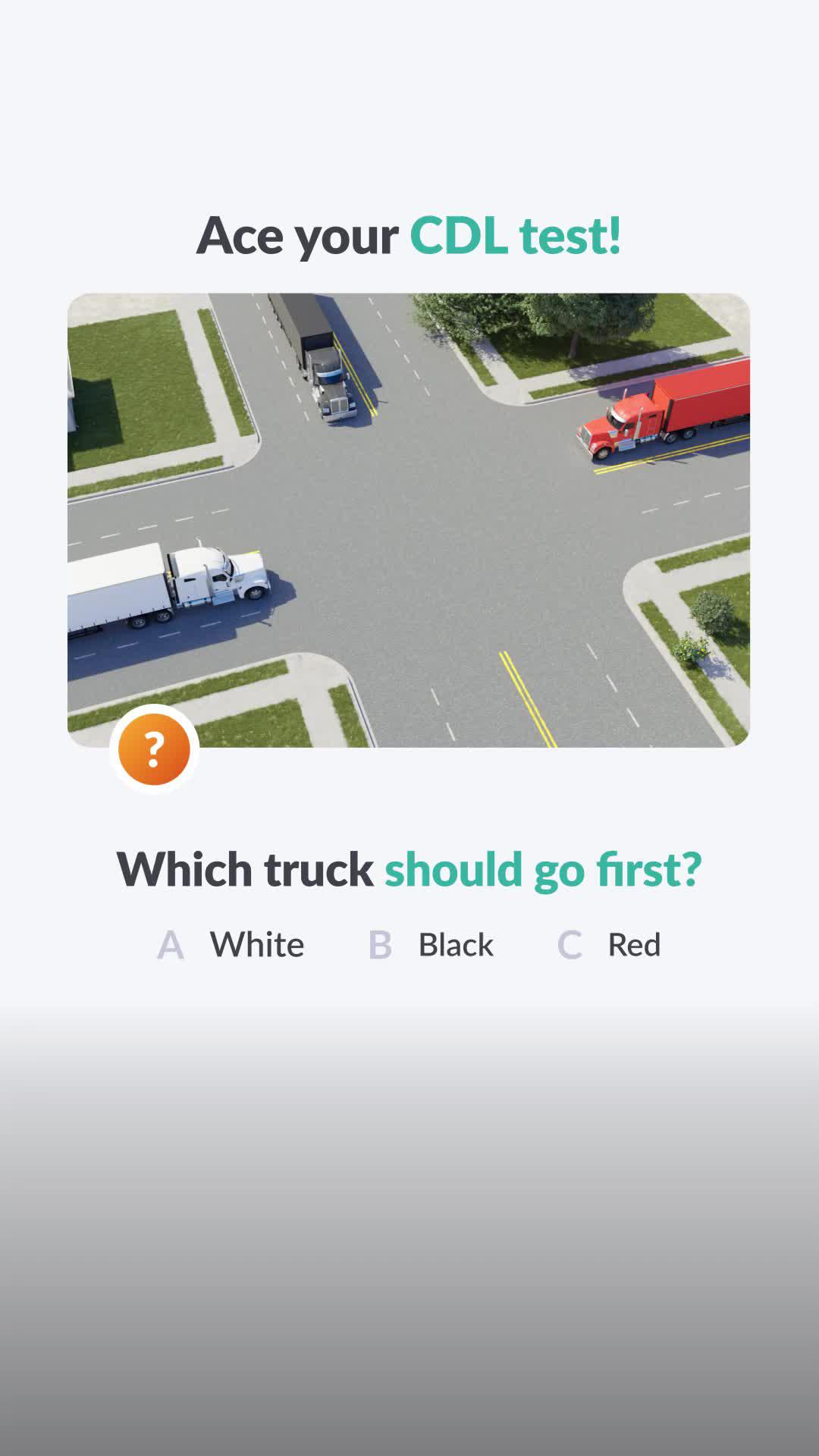 Study for your CDL test now!