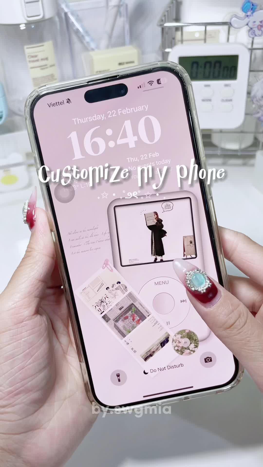 I love the photo shuffle feature on my phone 🎐 #lookscreen #homescreen #wallpaper #ioswallpaper #phonedecor #aesthetics #widget #micowidget #fypシ #viral