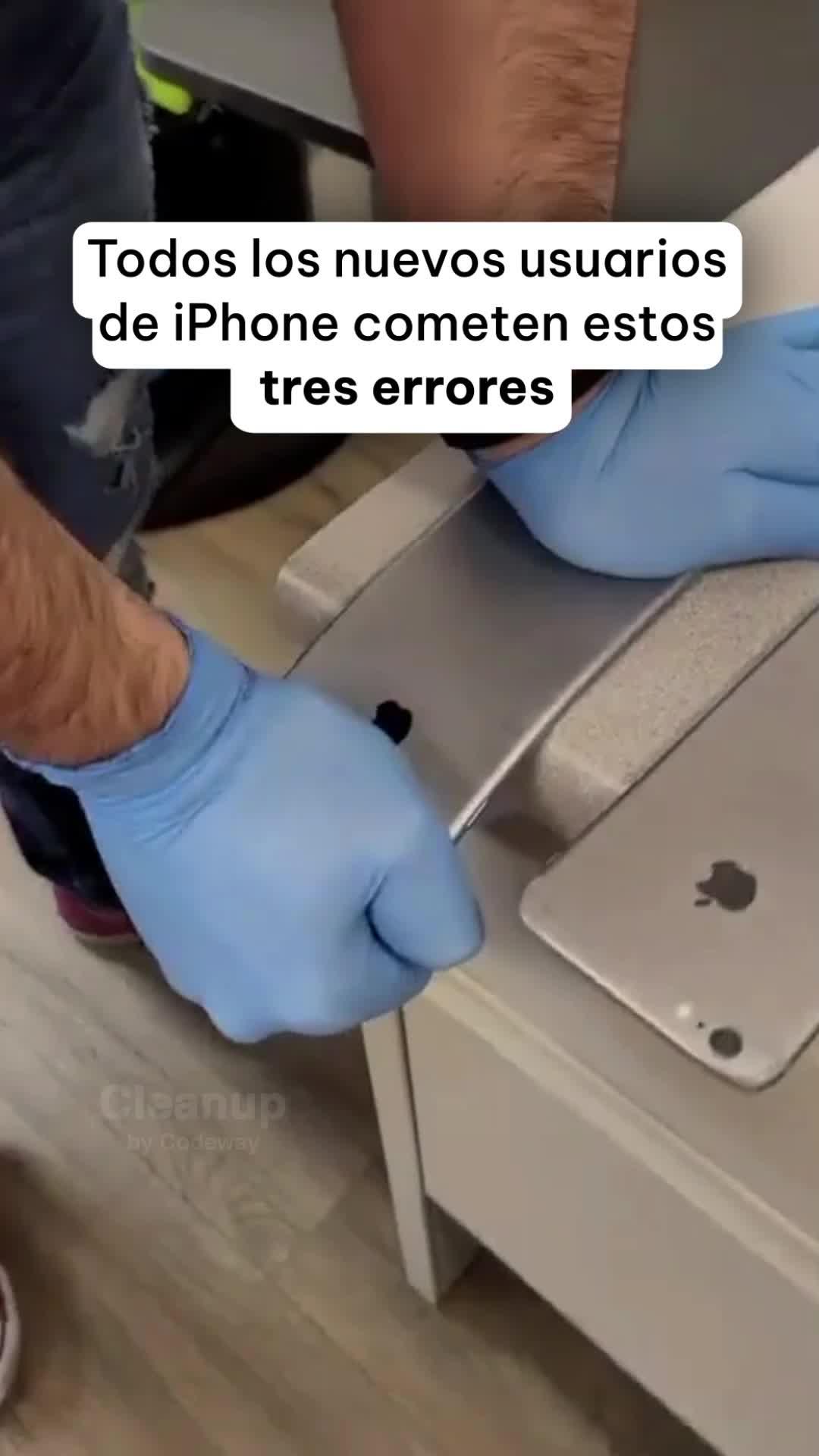 ¡Limpia tu iPhone al instante!