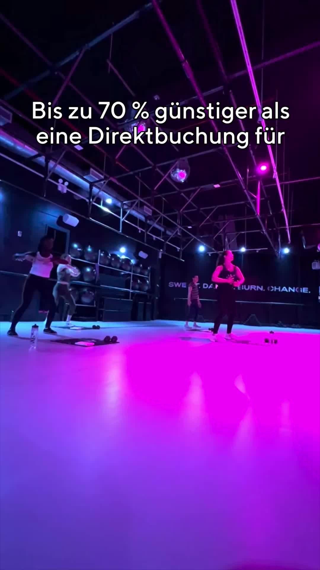 Hol dir 1 Monat gratis und teste die Fitness-Mitgliedschaft, über die sich dein Konto freuen wird