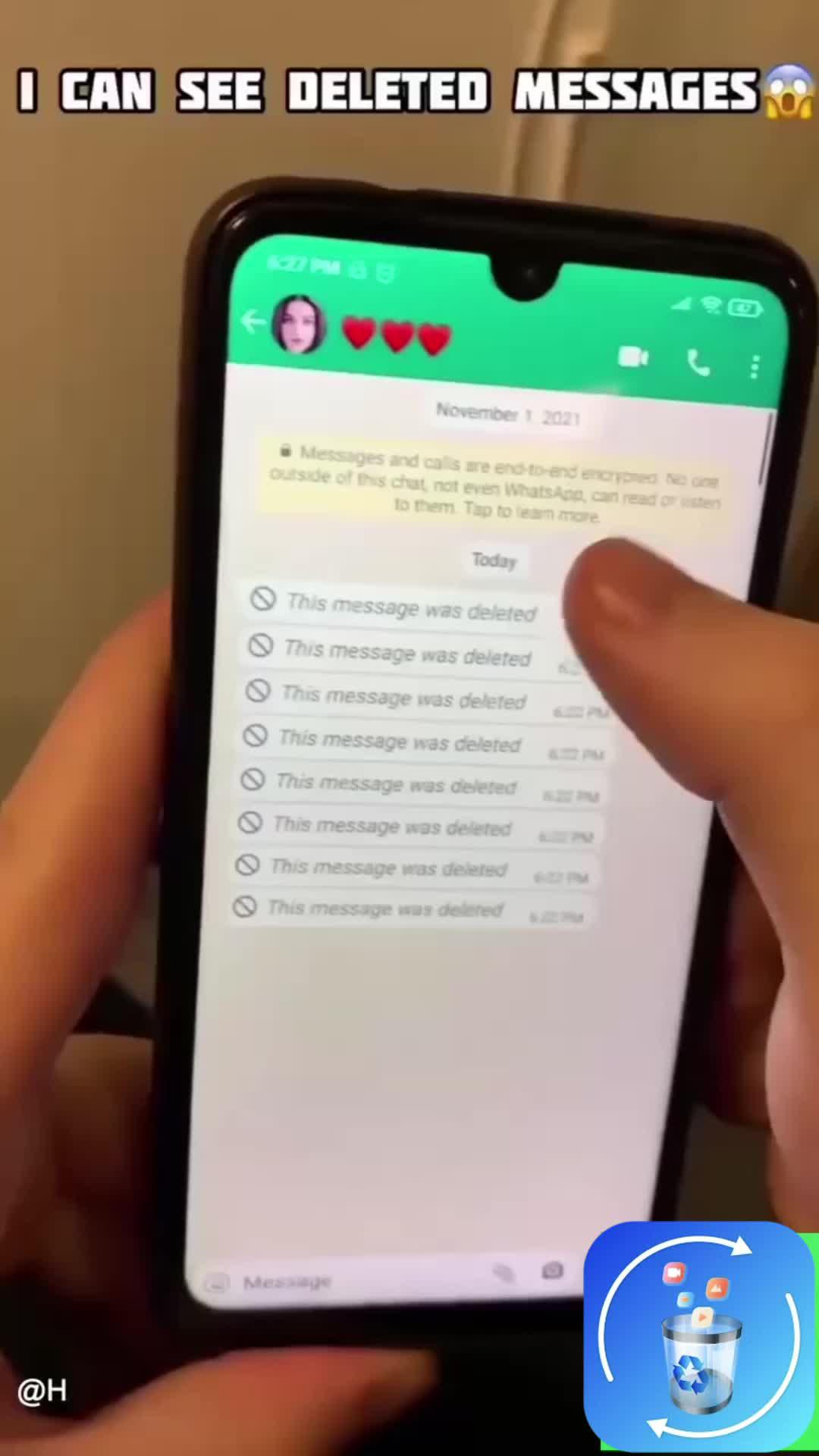 Find and restore files and data, retrieve deleted photos in a single tap