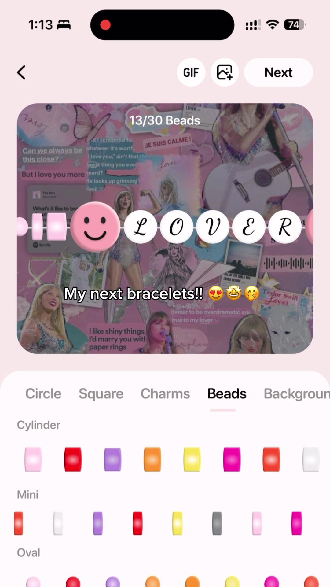 Sharing this app for my fellow swifties!! 🥹🥰🫡✨ #swiftie #friendshipbracelets #taylorswift #ts #theerastour #thetorturedpoetsdepartment #ttpd