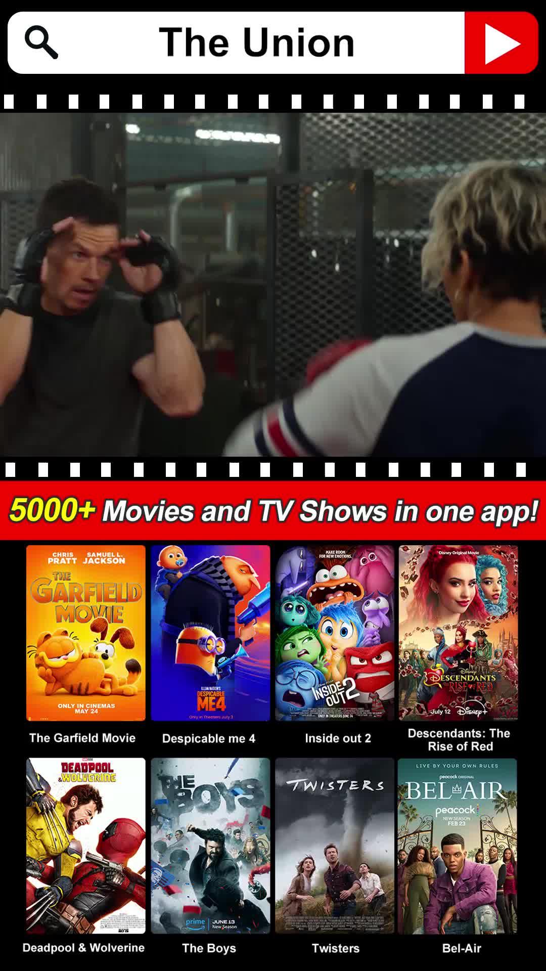 Download for free this powerful movie app