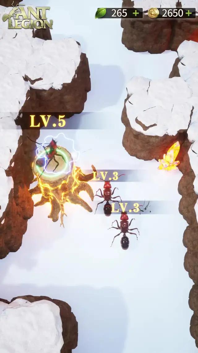 War of the tiny ants.