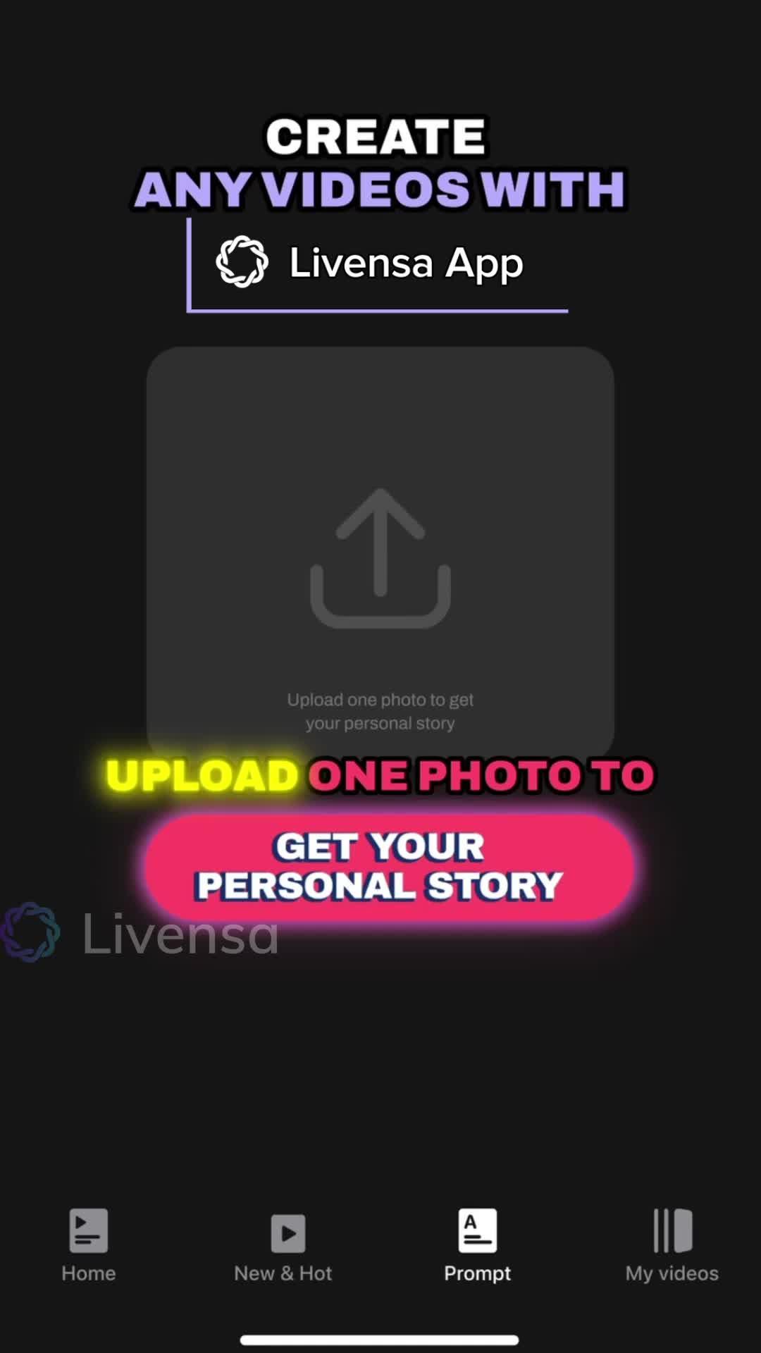 Create Al videos with your own words on mobile