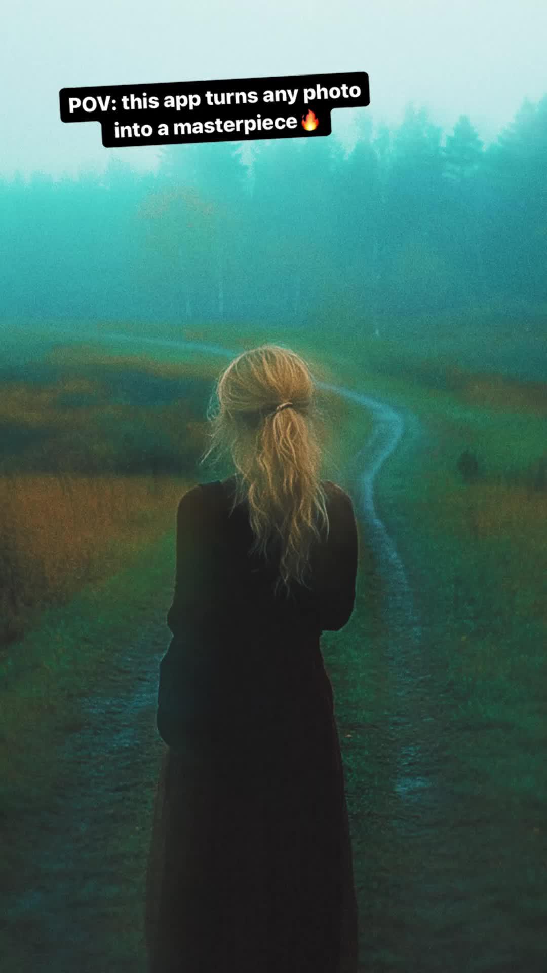 The secret is Prequel app