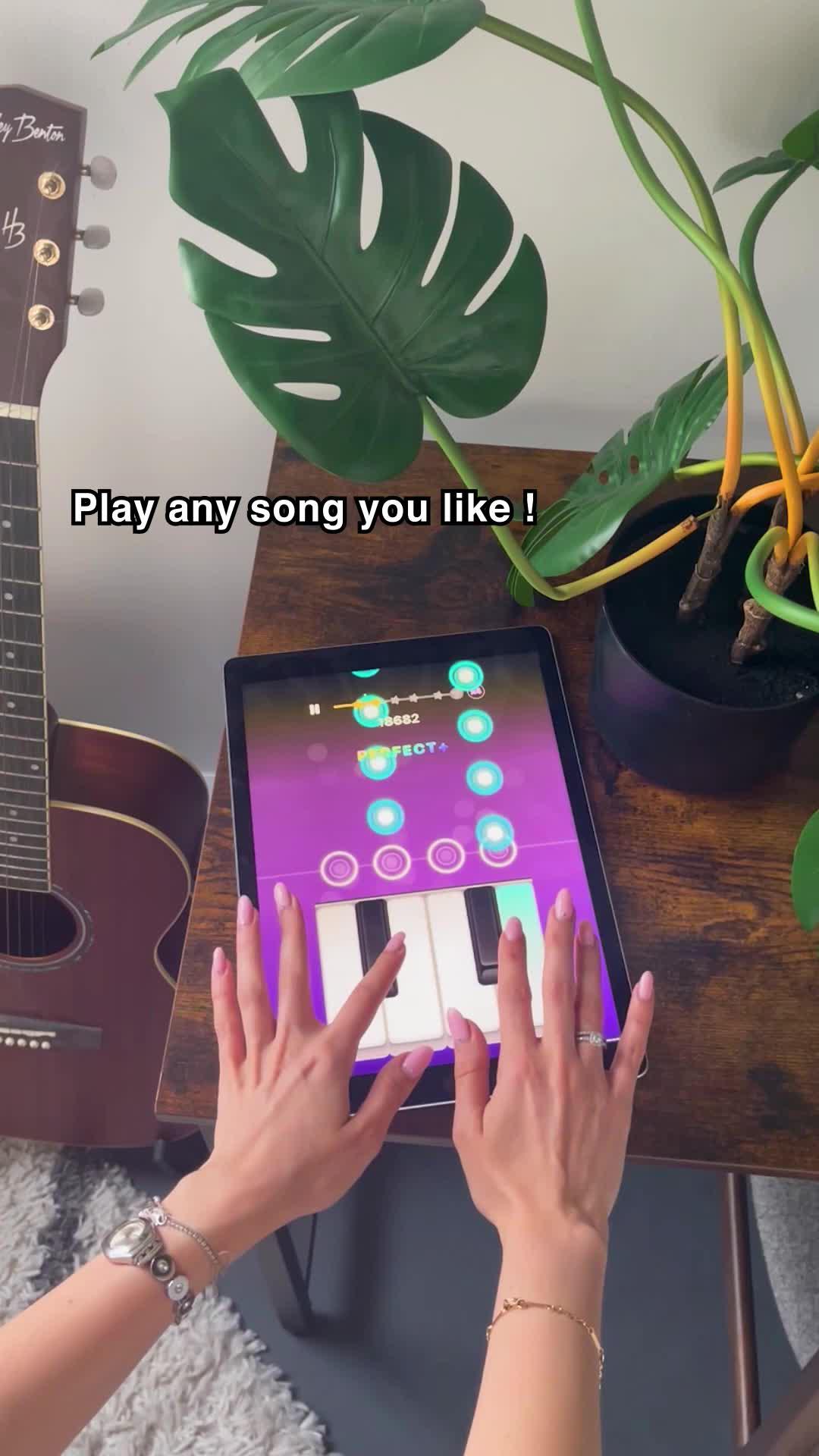 This piano game totally pops!