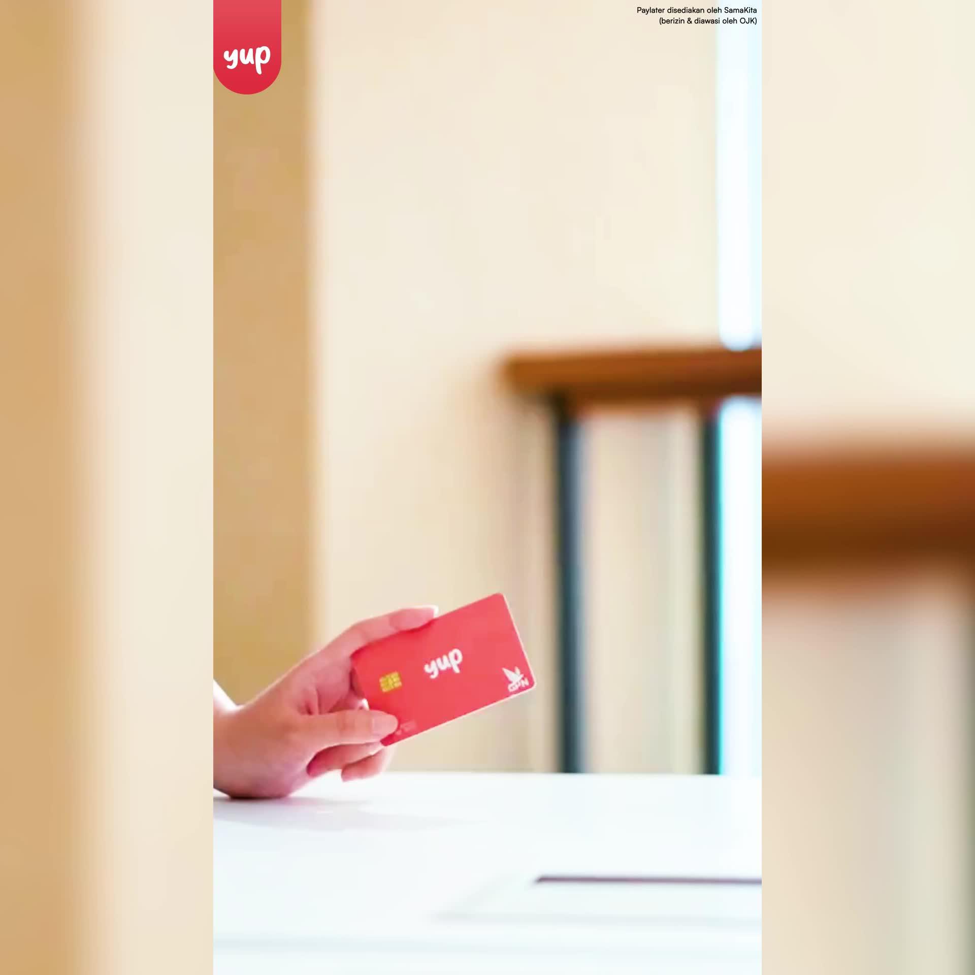 Limit hingga 100 juta dan bisa belanja di lebih dari ribuan merchant online/offline kesayangan.