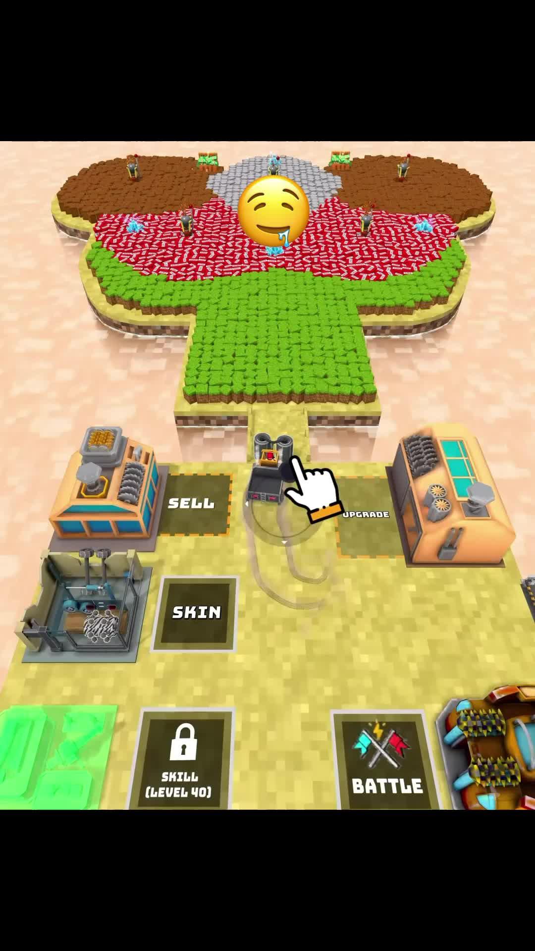 Perfect ASMR BlockCraft Smash Game !!