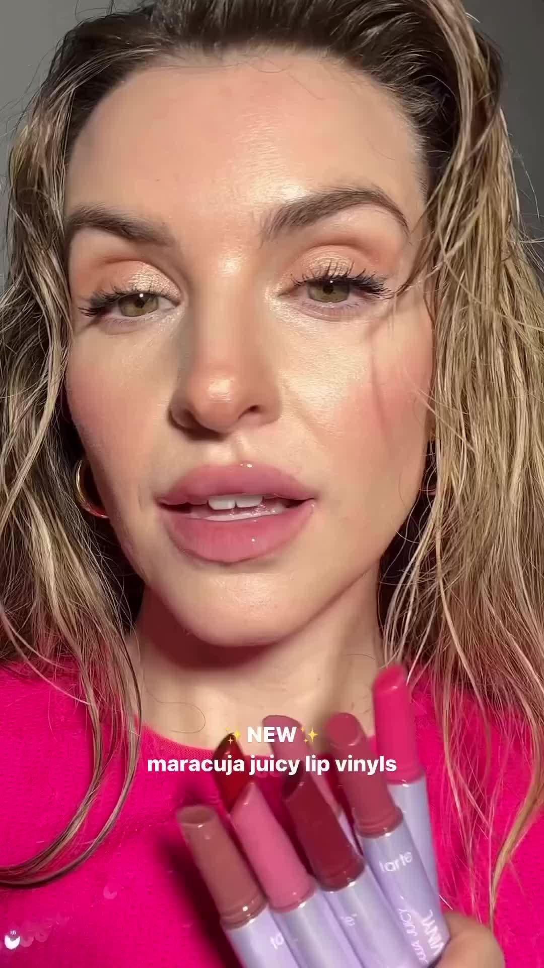 Tarte's Maracuja Juicy Lip Vinyl has entered the chat. 15% OFF* your 1st app order.