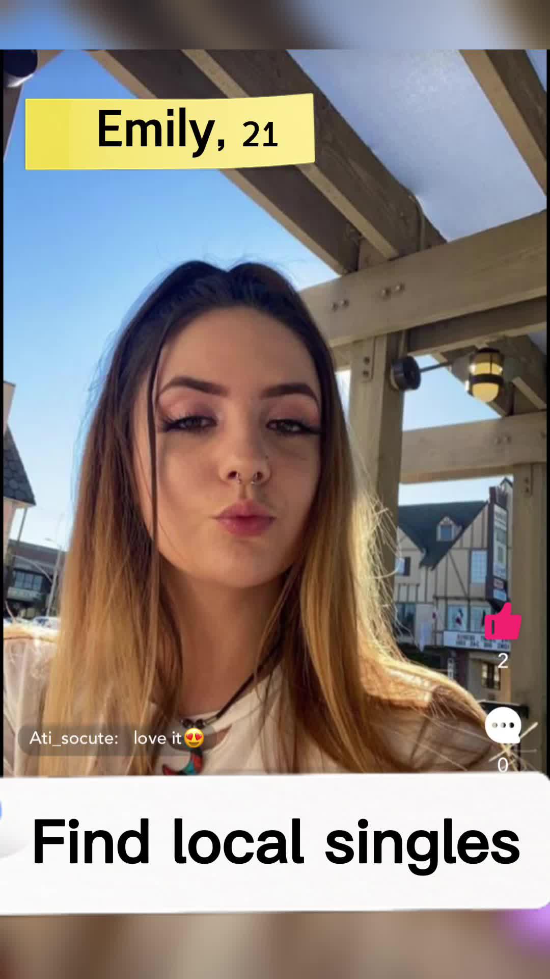 Find new local friends here and meet them!