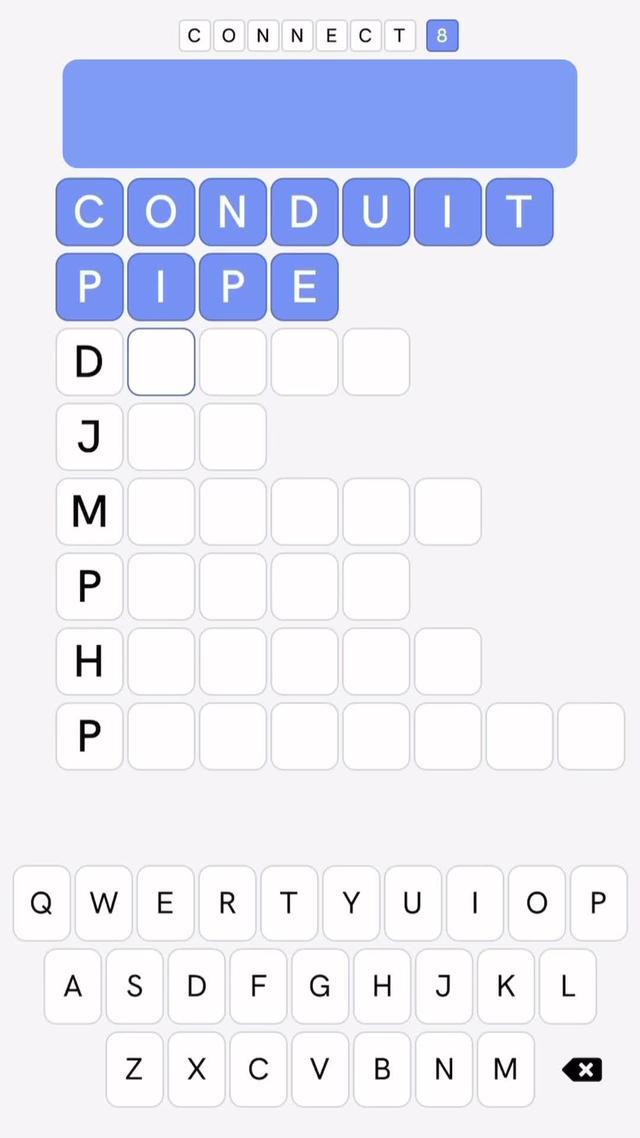 Unlimited Connect 8 Word Puzzles!