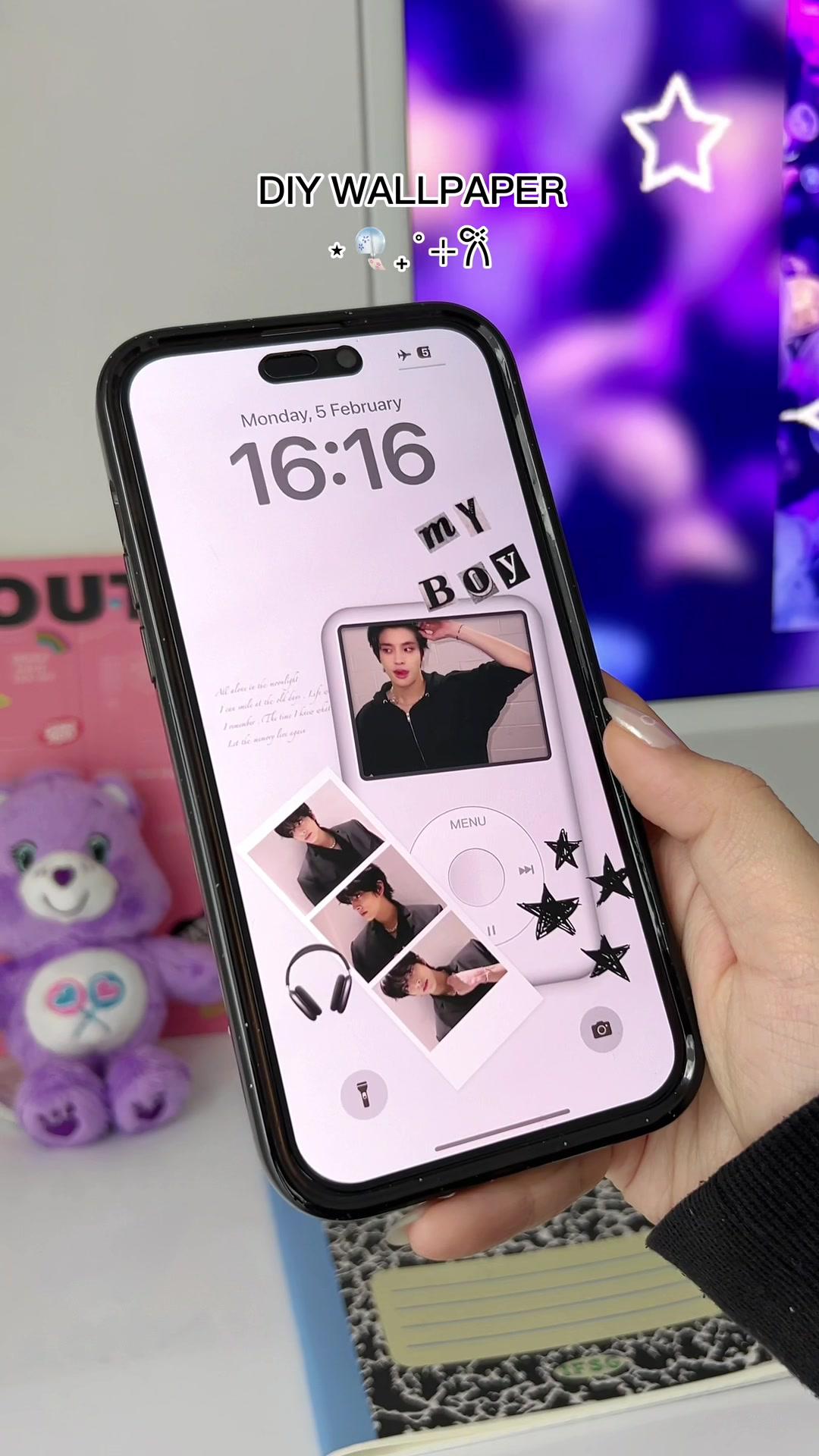 🖤 diy wallpaper with mico app ⋆౨ৎ˚⟡˖ ࣪  #diywallpaper #diy #wallpaper #micoapp #fyp #viral #fypシ゚viral