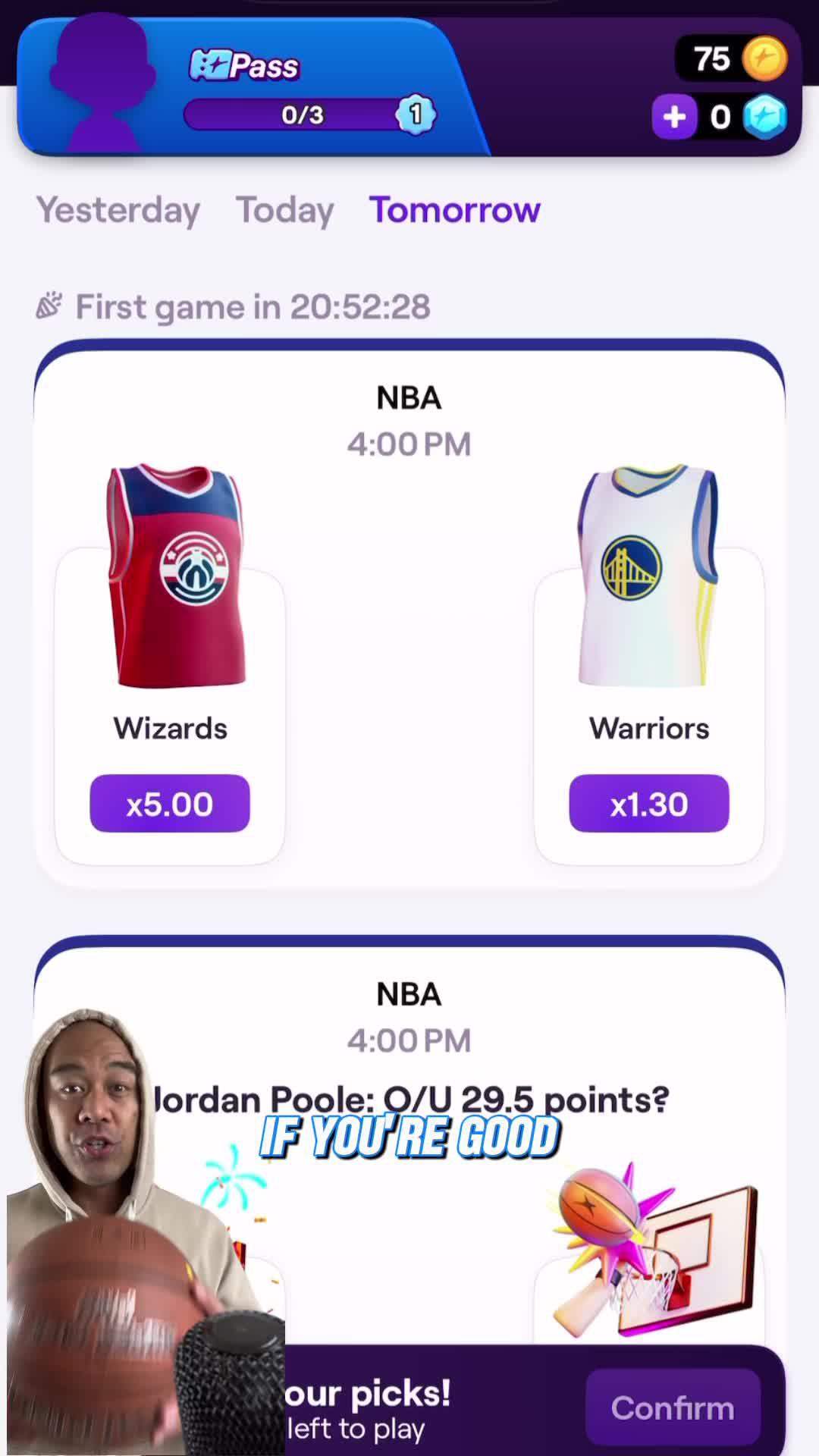 Hoops fans! Get involved in some epic bball action!