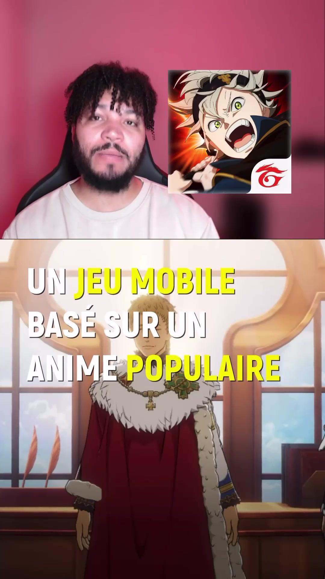 Un nouveau jeu mobile basé sur un anime populaire ! Telecharge Black Clover M en utilisant le lien dans ma bio #BlackClover #BlackCloverM #riseofthewizardking