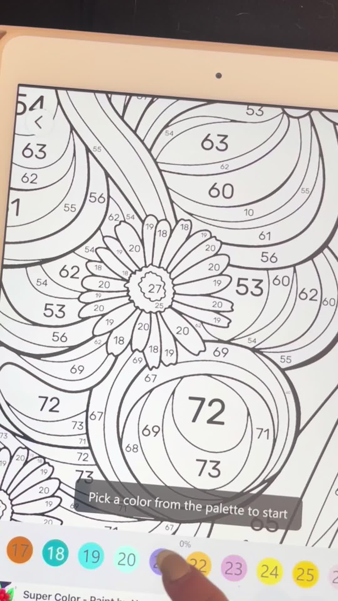 Tap colors by number, free download!