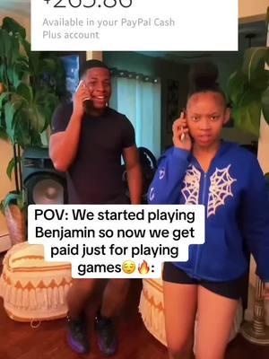 Benjamin pays real cash straight to your bank account