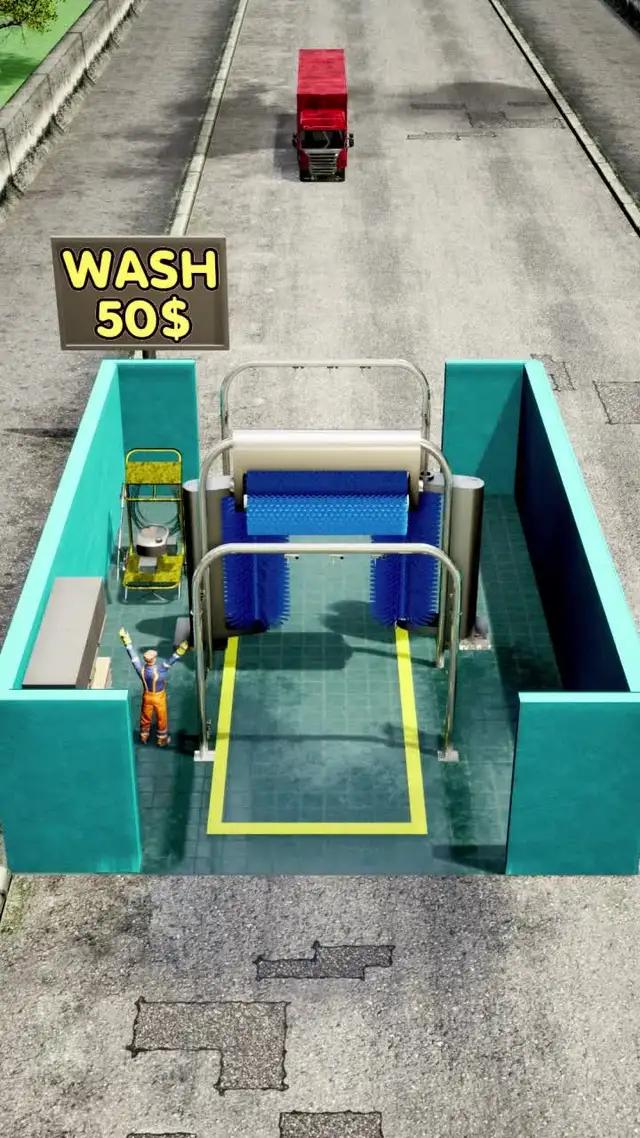 It's fun to run your own truck stop.