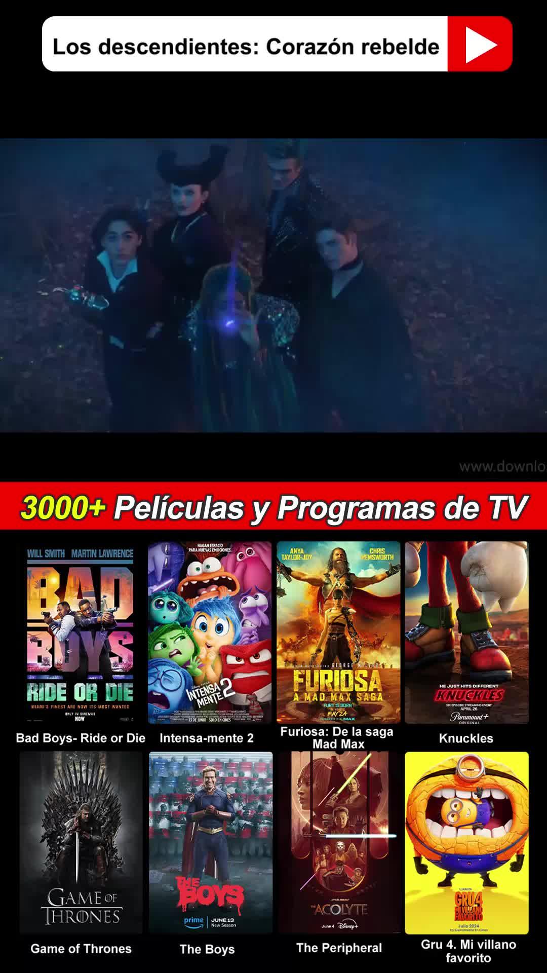 Mira películas taquilleras como quieras