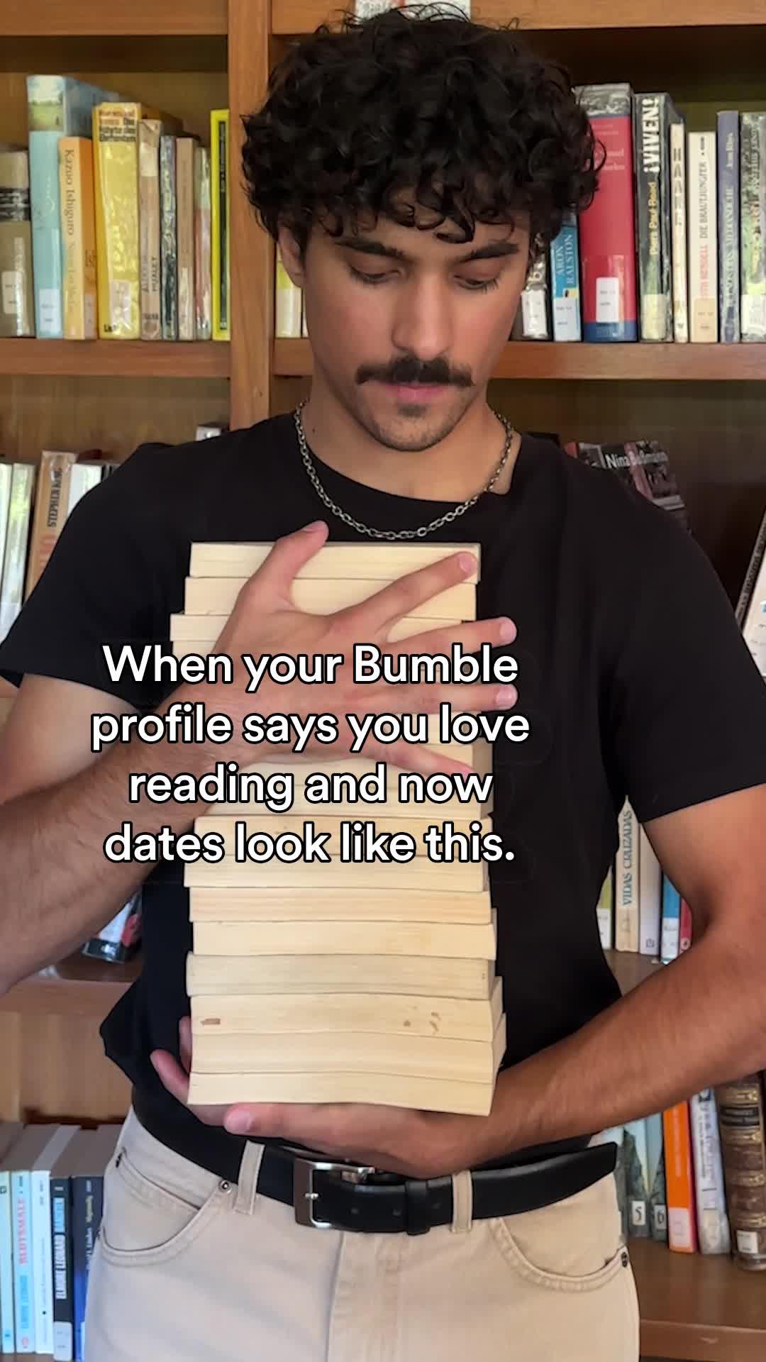 Show them what you're into with Interest Badges. Date now on Bumble