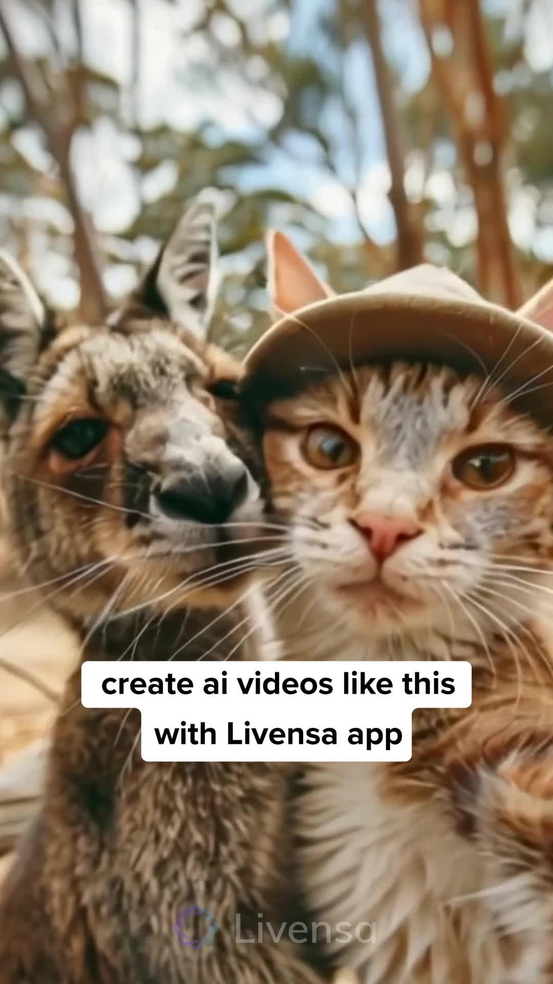 Create Al videos with your own words on mobile