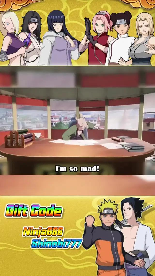 Naruto gift code get your 100 free summons!