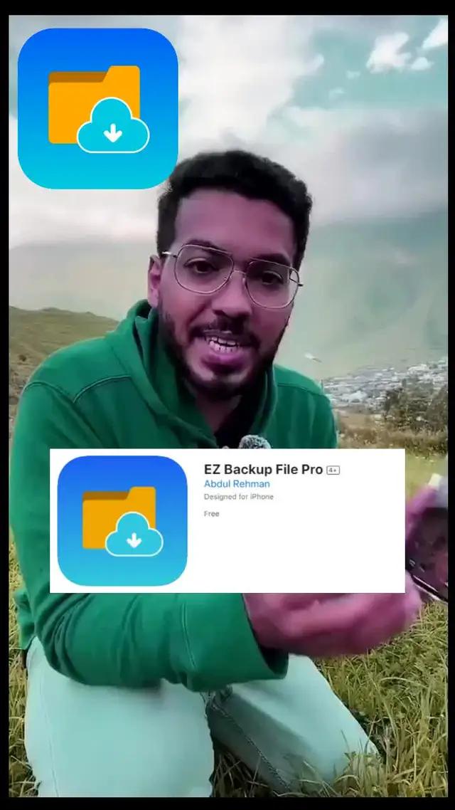 إستعادة الصور المحذوفة في ثواني  EZ Backup File Pro