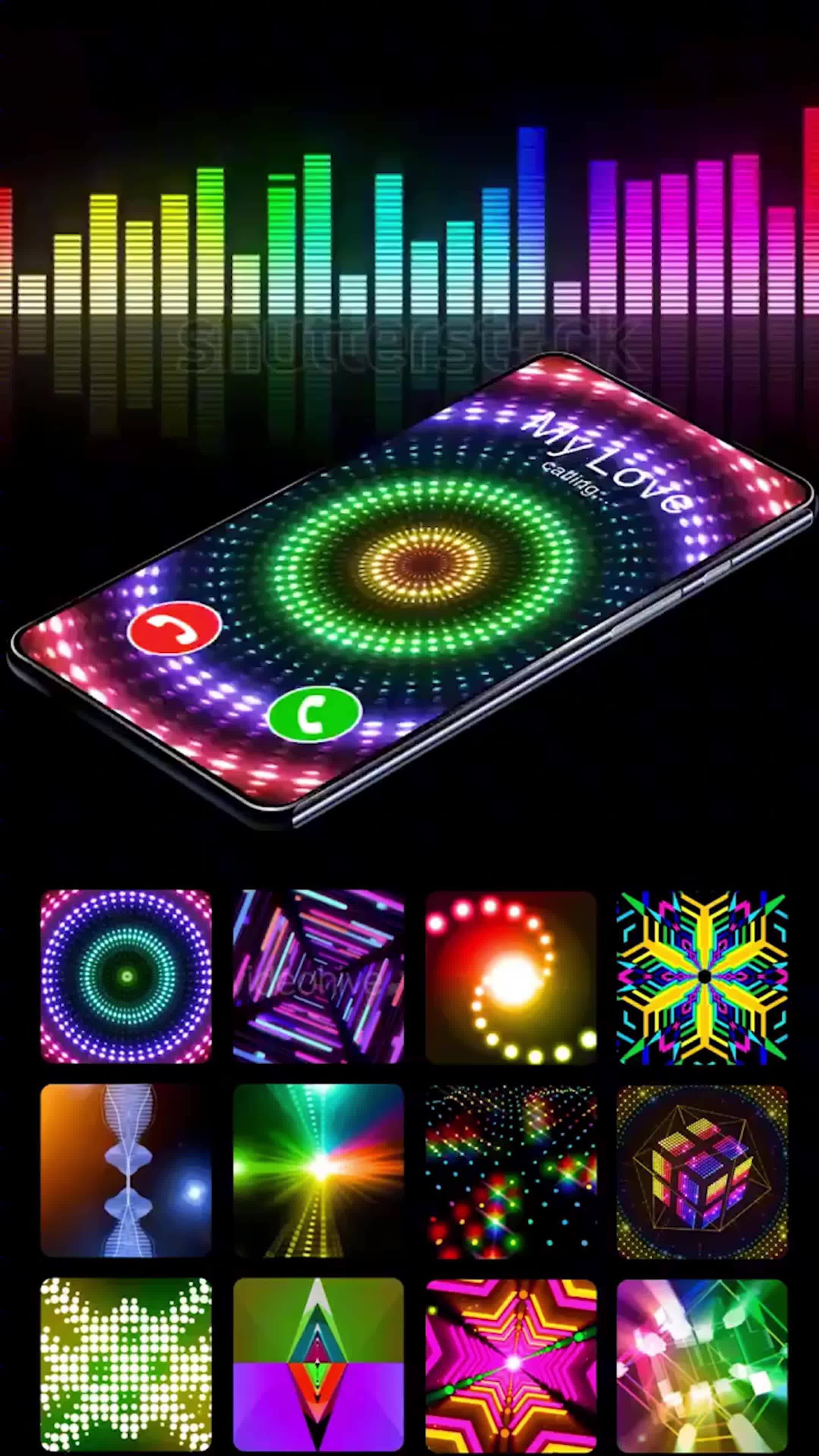 Choose theme for incoming caller