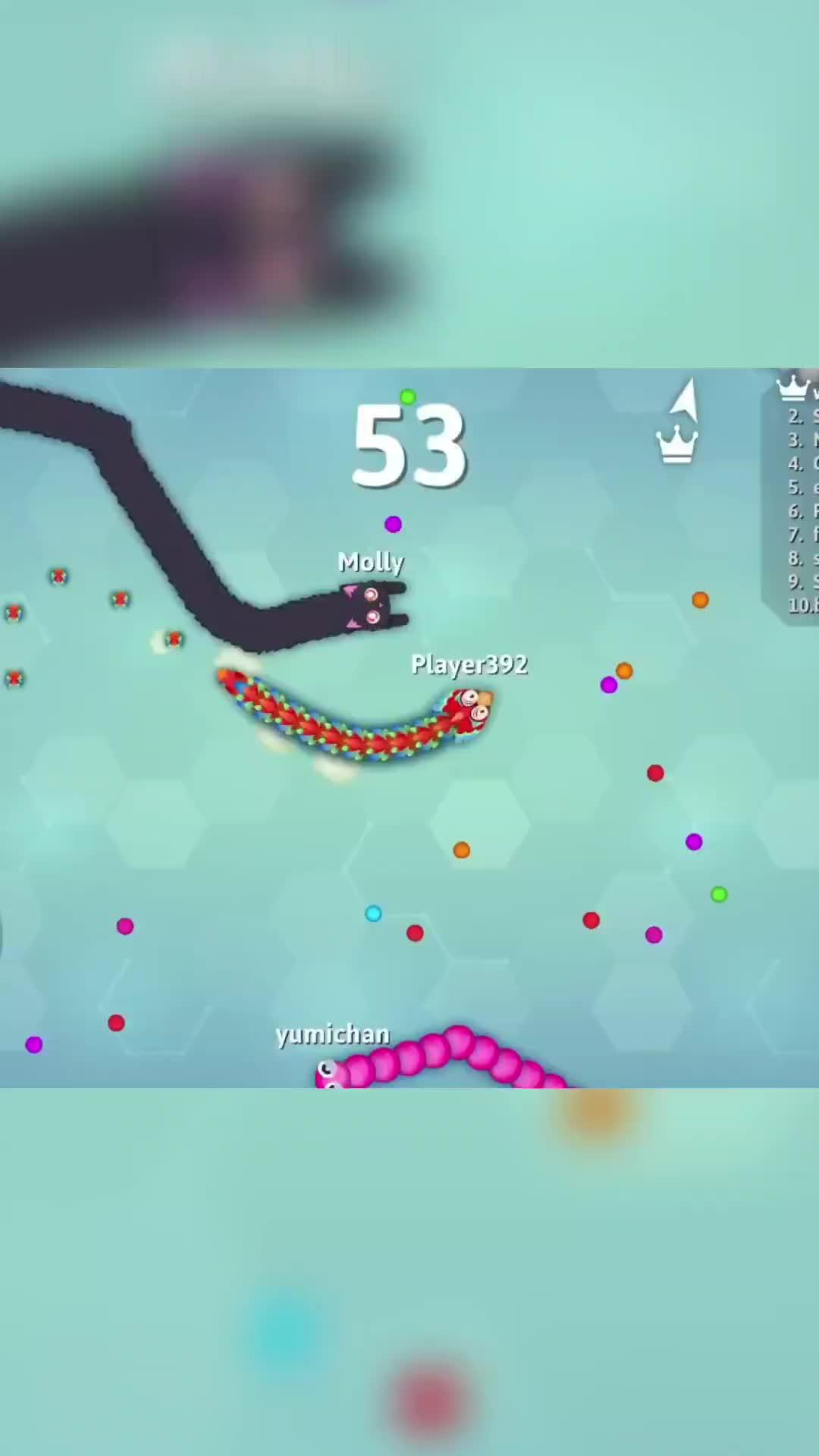 Most popular Snake io game