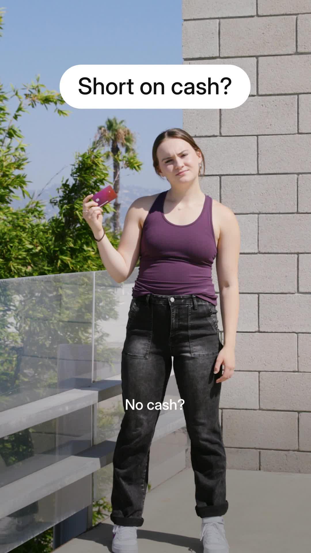 Tap for up to $250 instantly