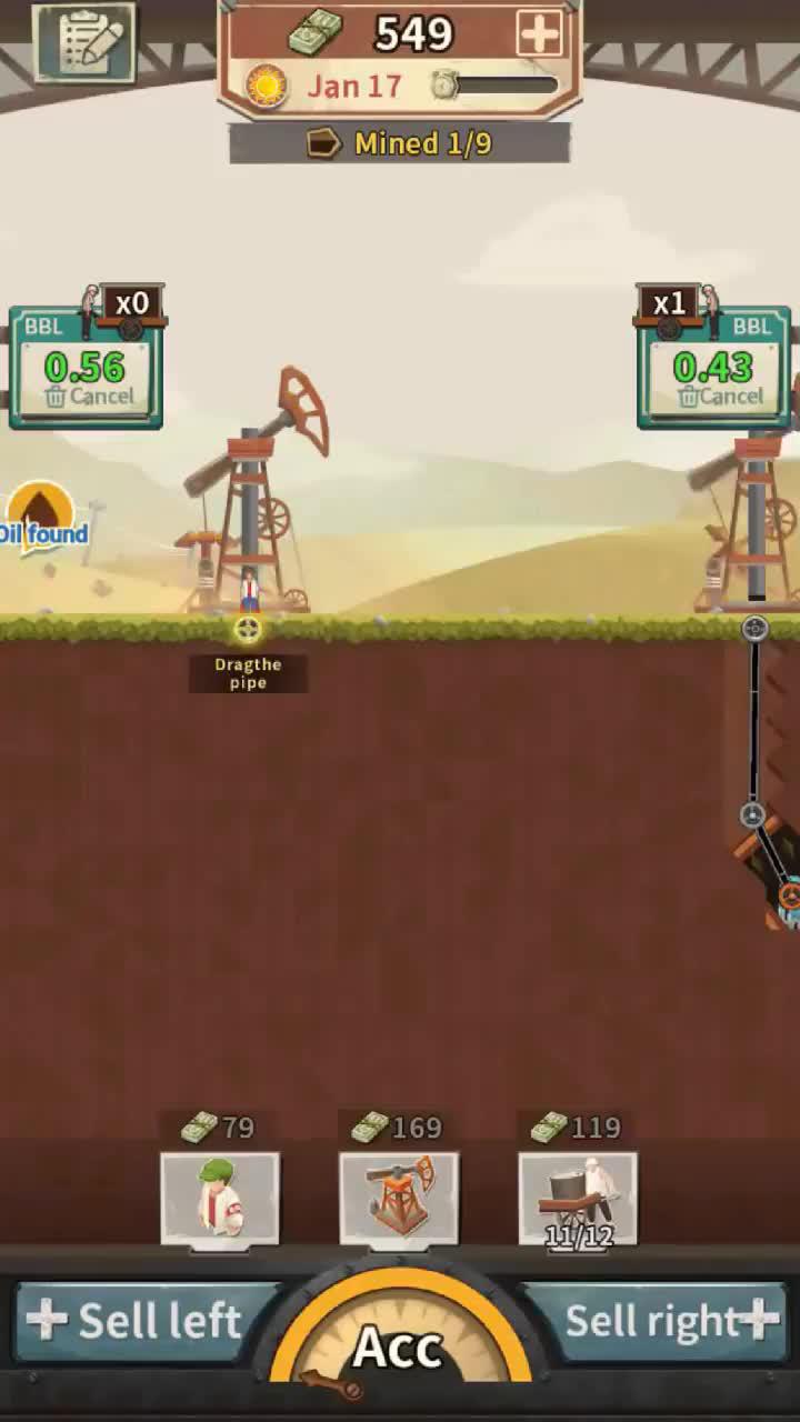 Take the challenge! Build an oil empire!