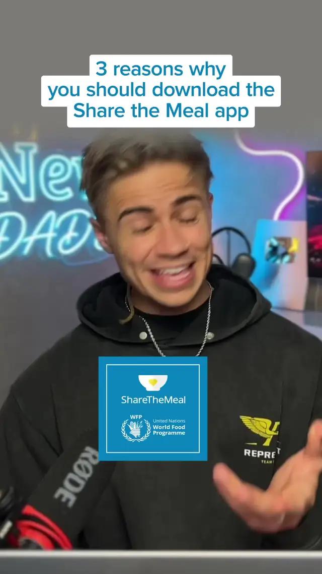 Help fight hunger with ShareTheMeal!