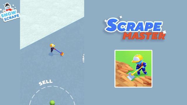 Scrape all the old flooring