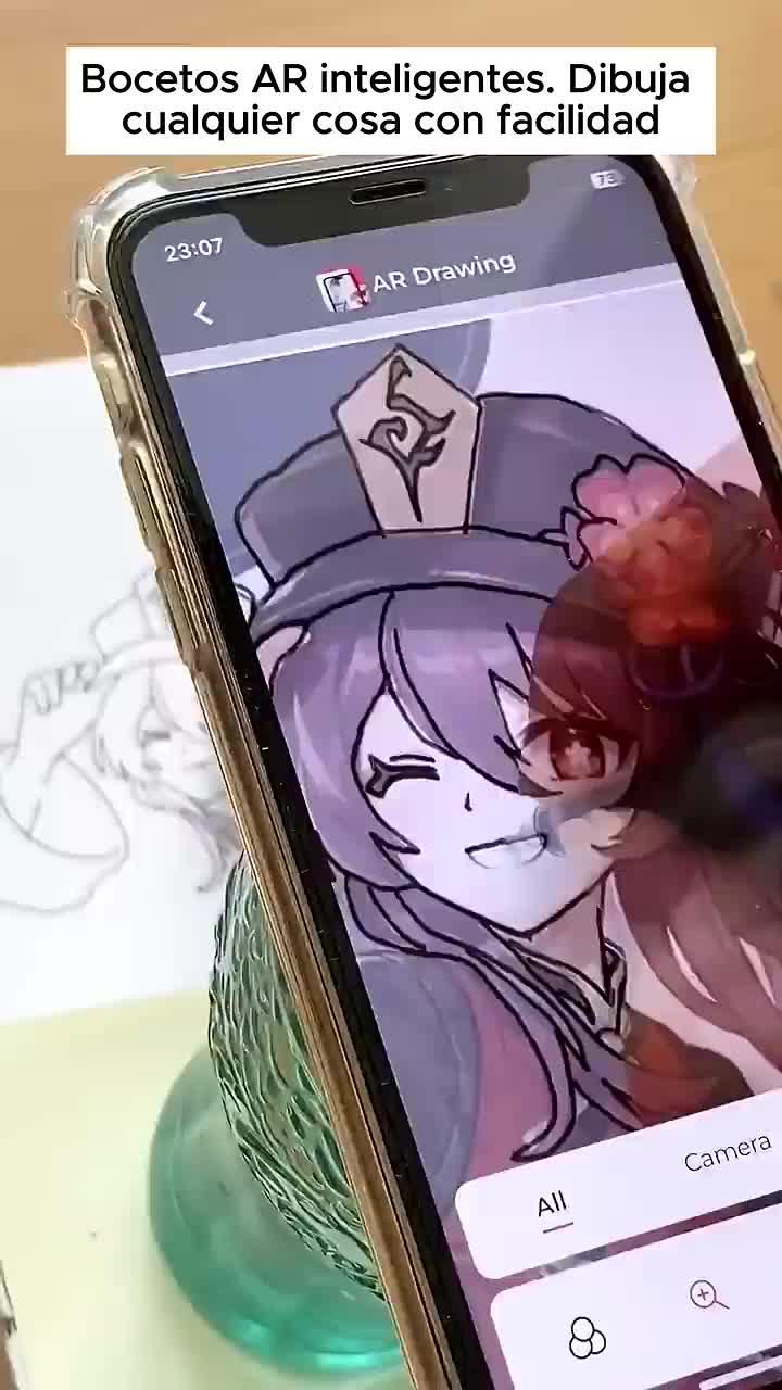 Using this application you can learn to draw or trace.