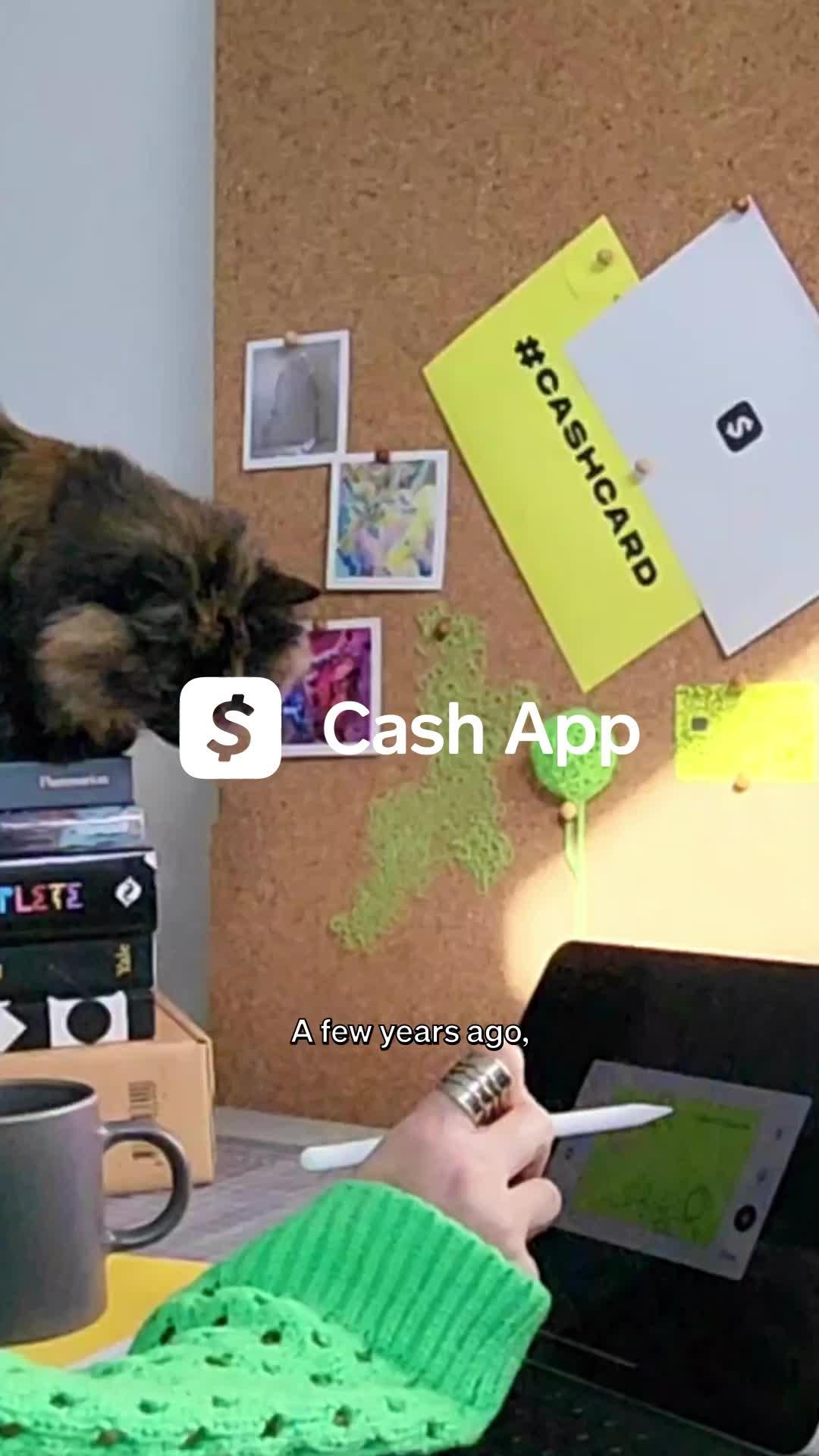 Watch me dream up new worlds with Cash App