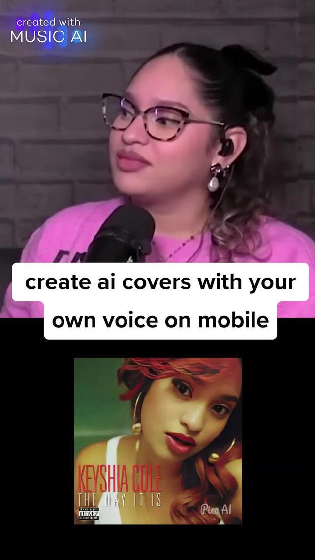Create AI covers with your own voice on mobile
