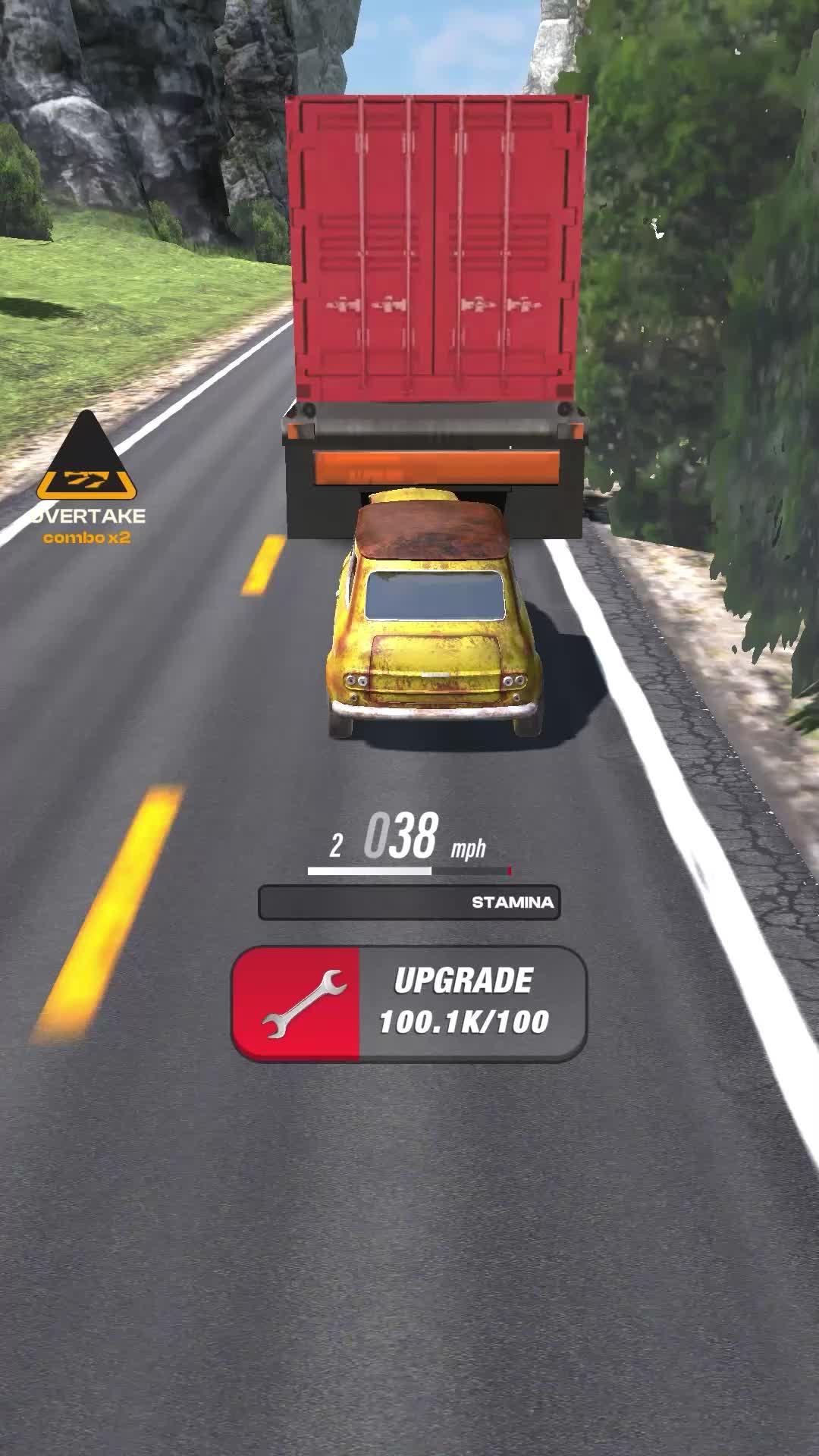 Nothing is better than overtake in the highway!