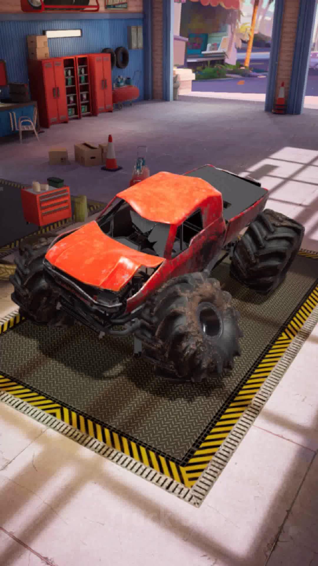 Roll with the big rigs! Customize,assemble & play on the go.