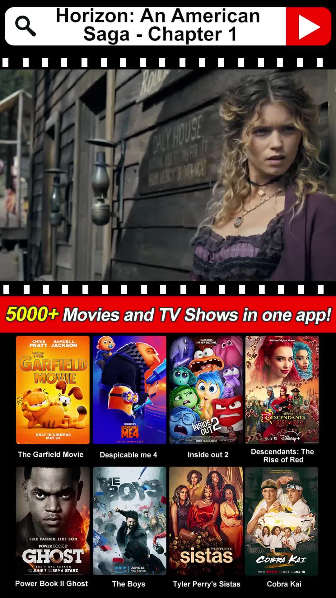 Download for free this powerful movie app