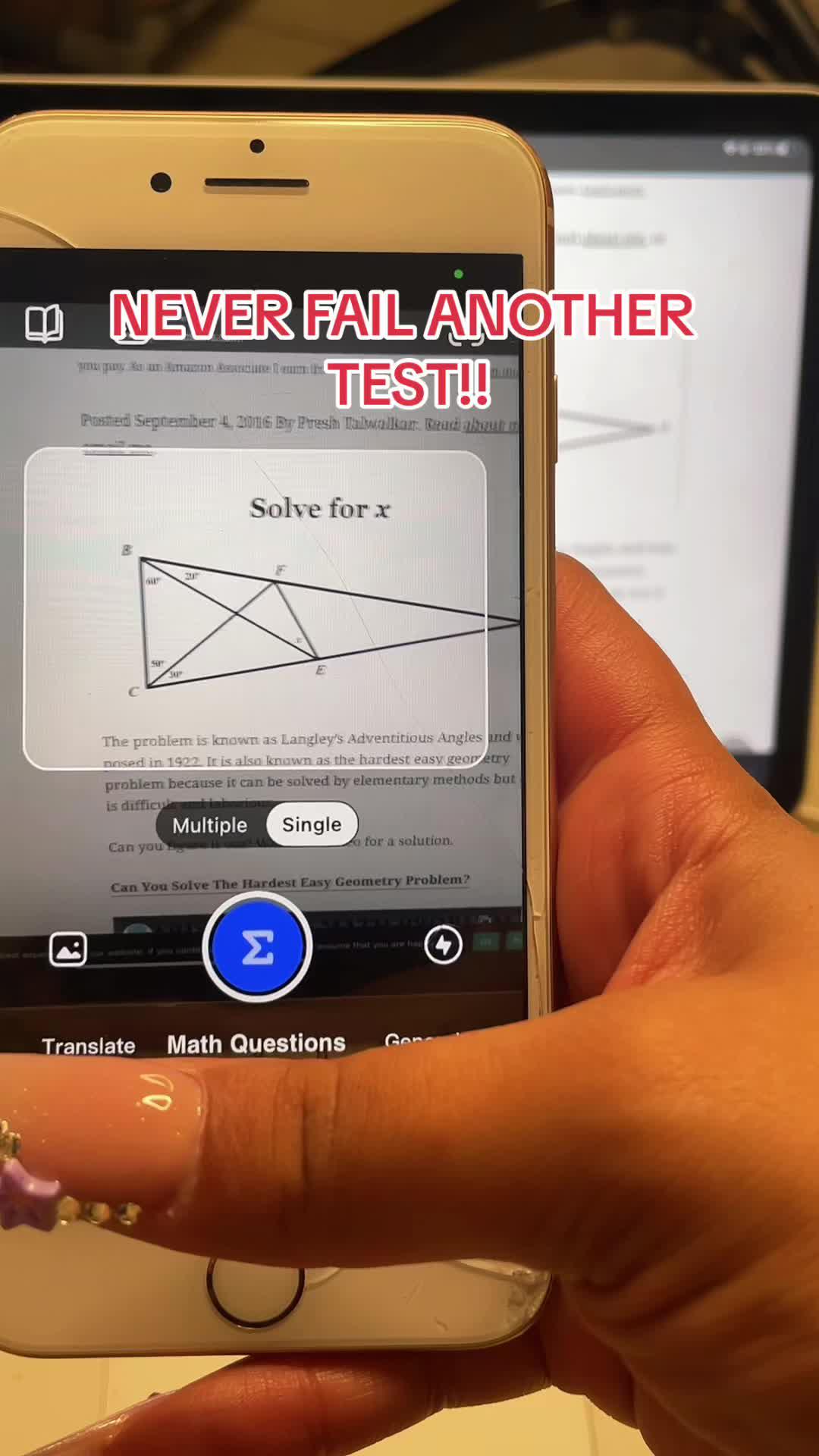 NEVER FAIL AGAIN and it’s not like you’re fully cheating because it’s teaching you!! ( Use code - naiely - 🔗 is on my page!! ) #questionai #studywithquestionai #chatbot #characterai #fyp #foryou #viral #schoolhacks