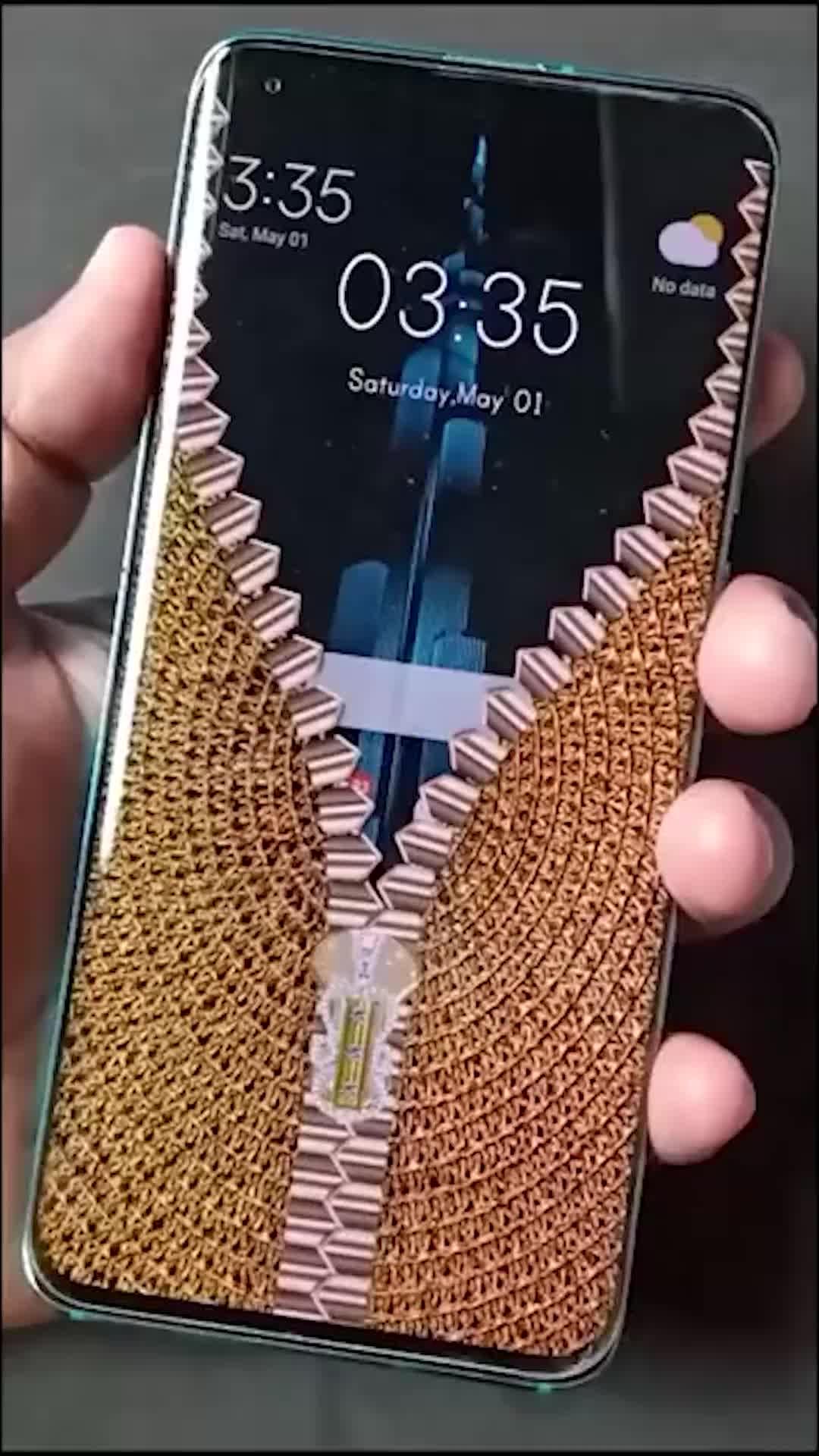 Beautiful wallpapers + secure zipper lock! Personalize your phone with Zipper Lock