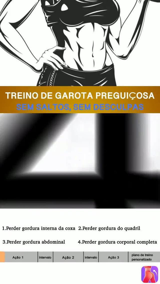 10 minutos de treino de queima de gordura corporal