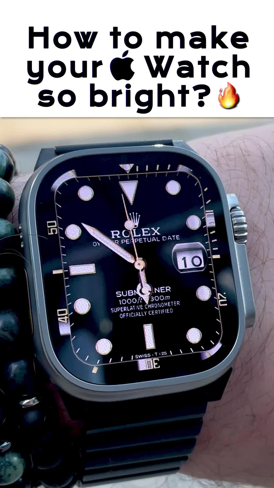 Wow! New Collection Apple Watch Faces! Download the app!