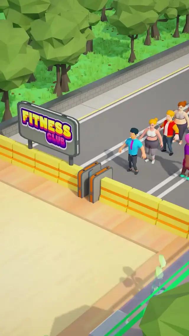 Train your success with our Fitness Simulation Mobile Game!