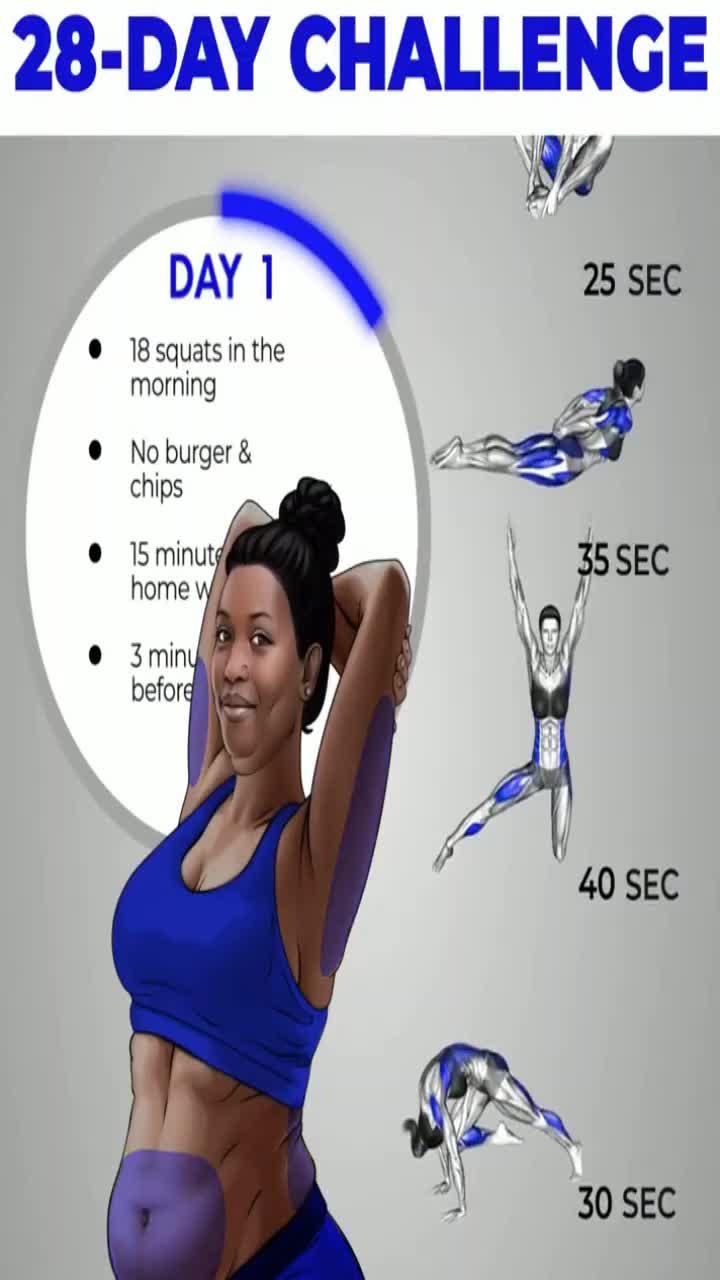 5 minutes a day, changing your destiny starts with exercising your body.
