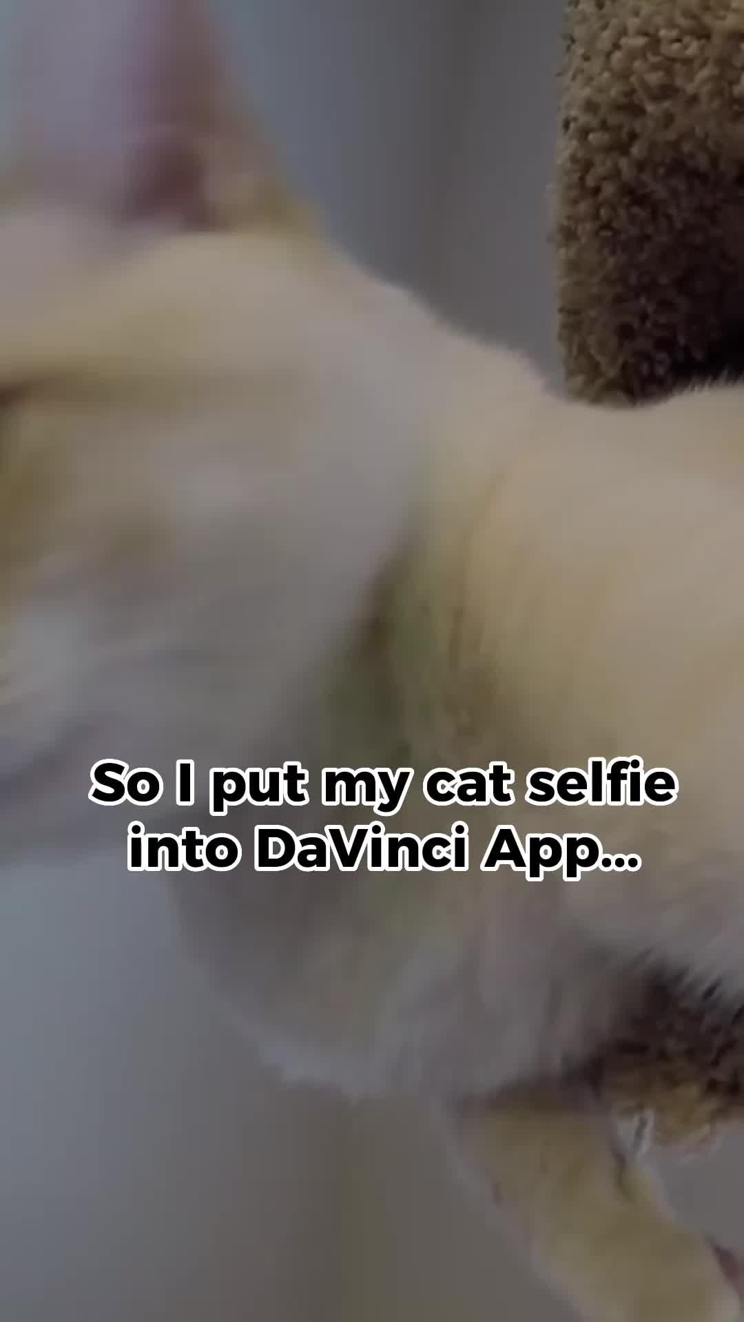 Use your pet’s AI painting as your wallpaper