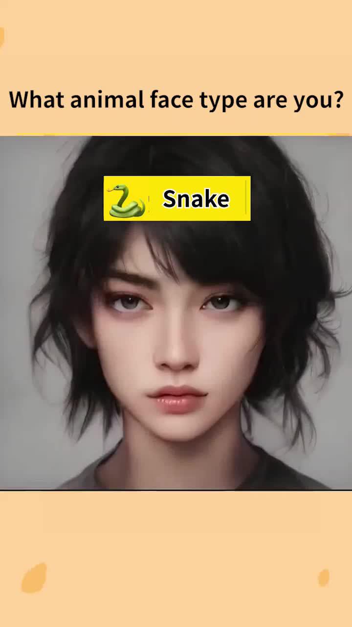What animal face type do you have?